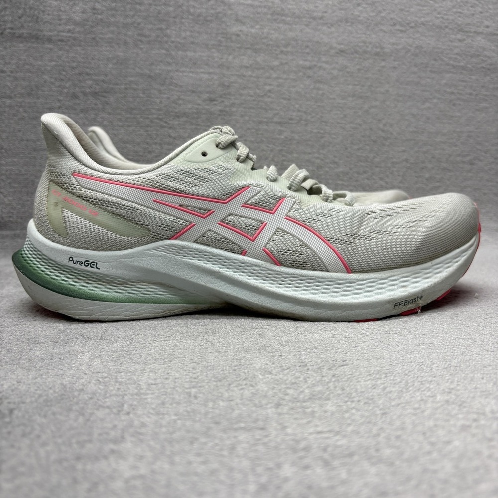 Asics GT-2000 12 Shoes Womens Size‎ 9 Green Running FF Blast PureGEL Support